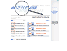 Tablet Screenshot of aboves.com